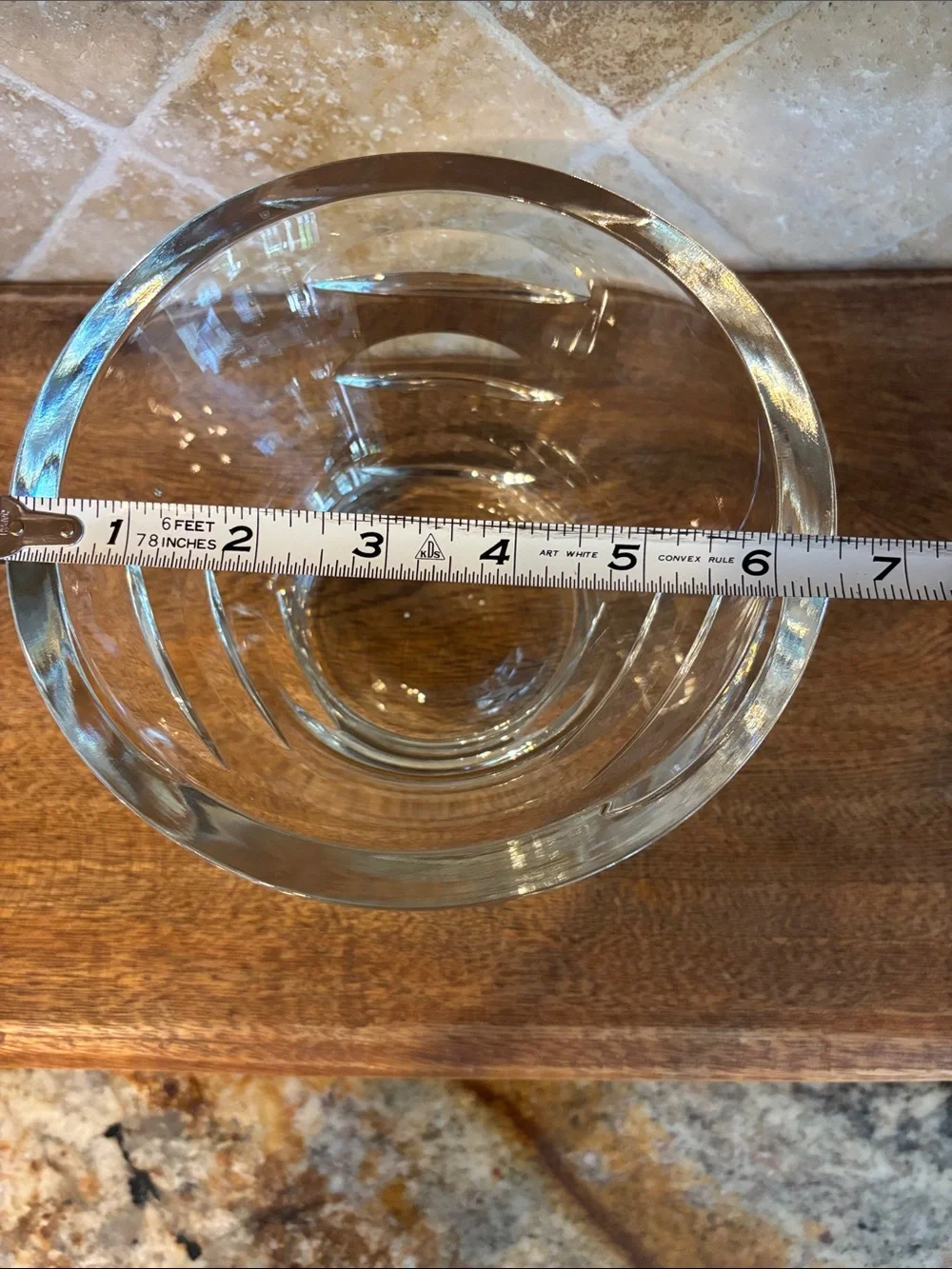 Stunning Crystal Serving Bowl - Elegant  Design